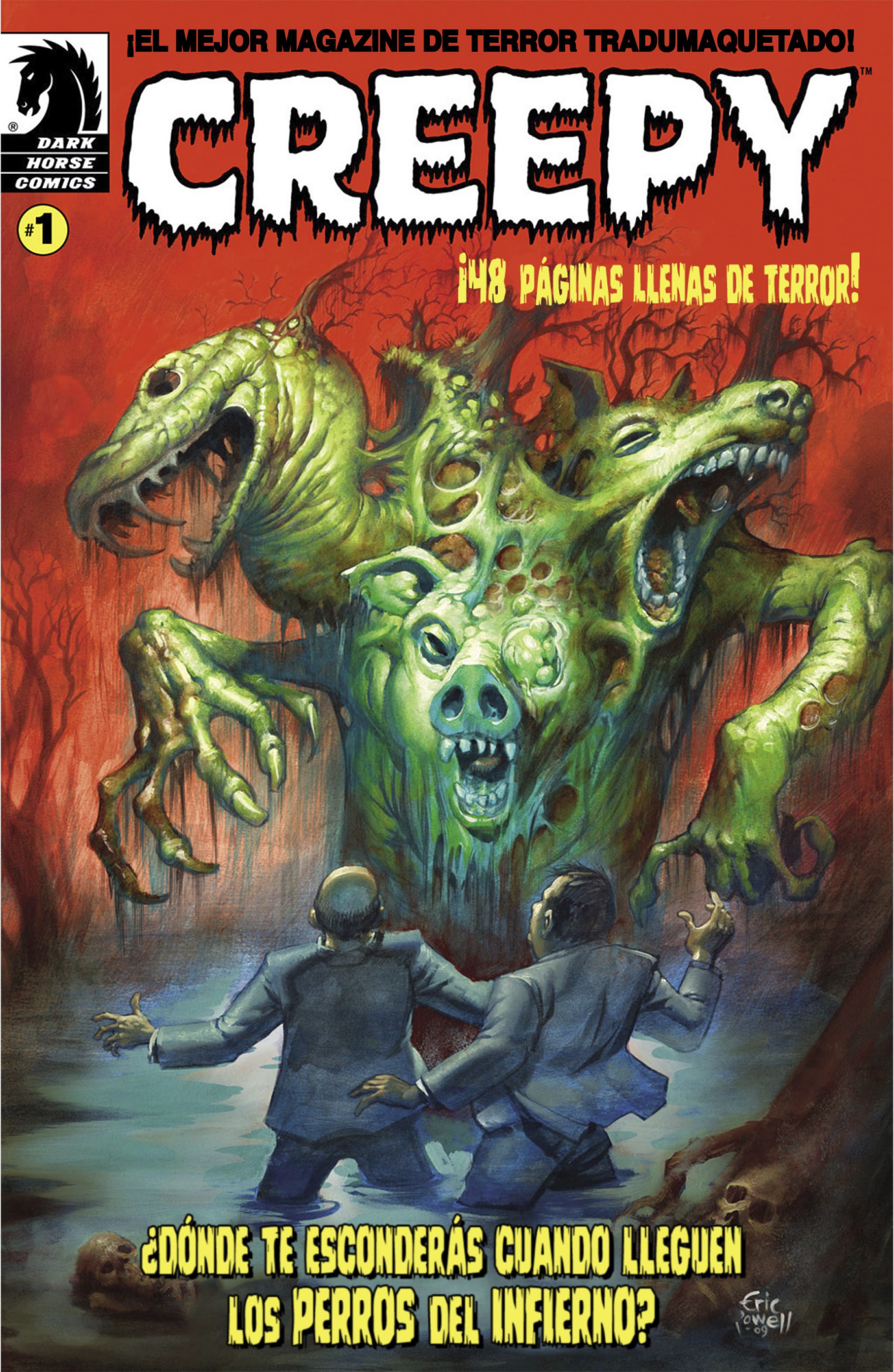 Portada ampliada de CREEPY