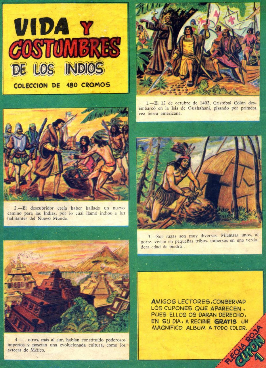 Portada ampliada de VIDA Y COSTUMBRES DE LOS INDIOS