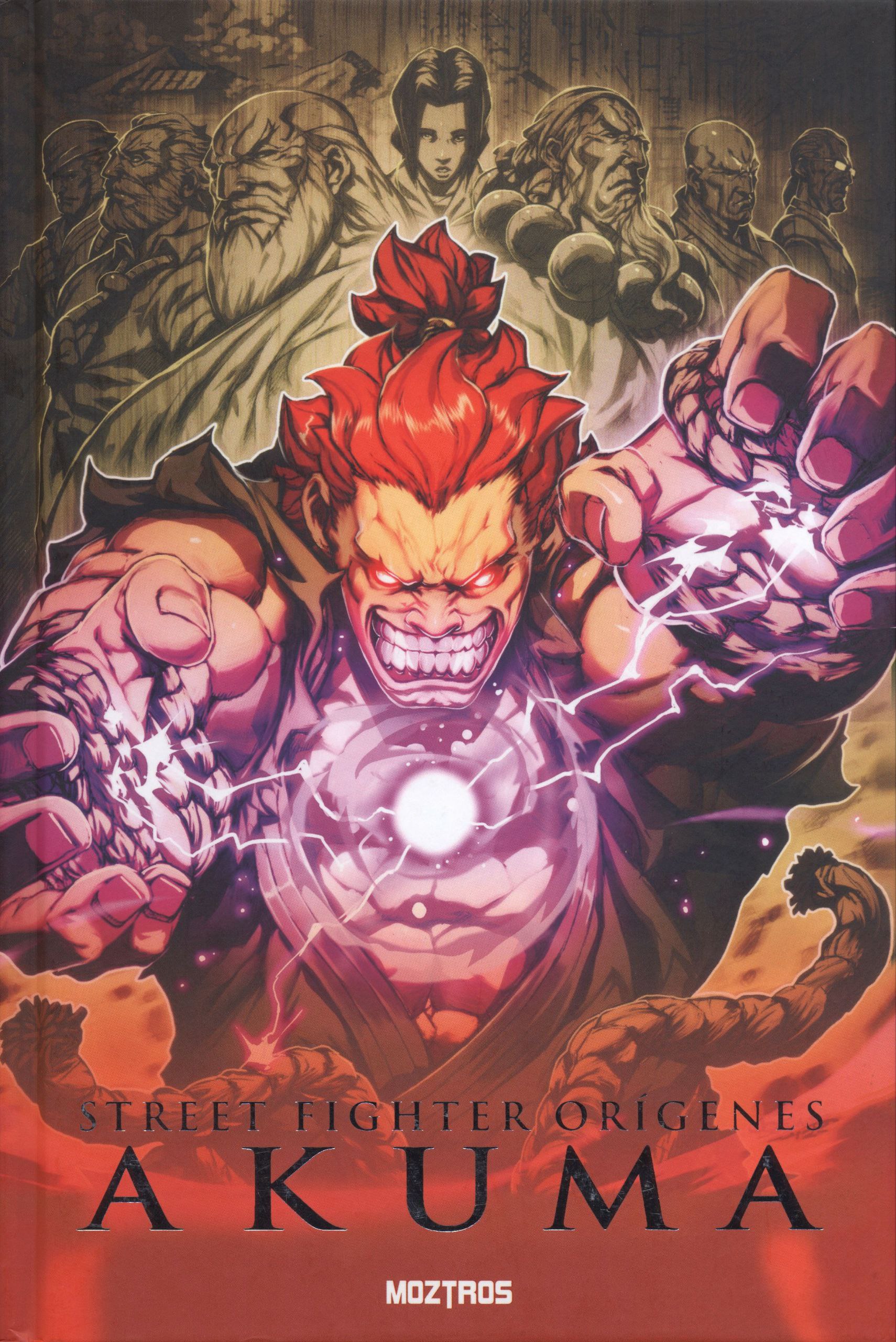 Portada ampliada de STREET FIGHTER ORIGENES AKUMA