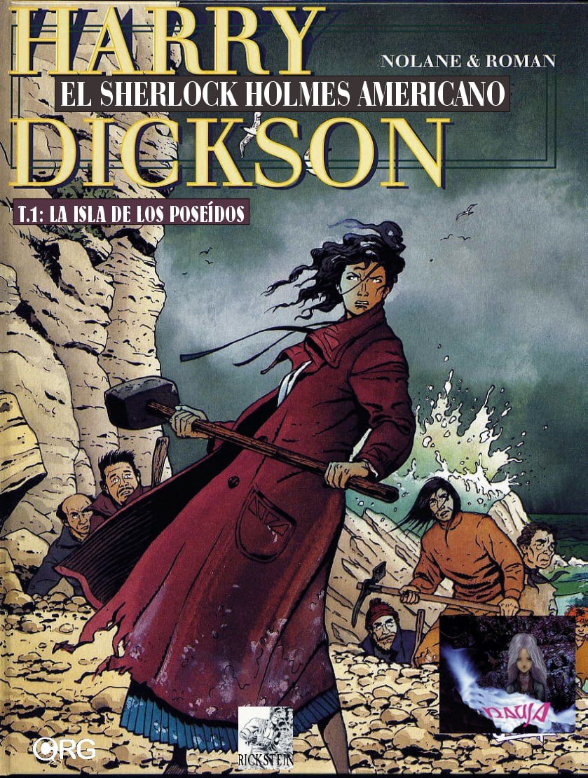 Portada ampliada de HARRY DICKSON EL SHERLOCK HOLMES AMERICANO 11: LA ISLA DE LOS POSEÍDOS