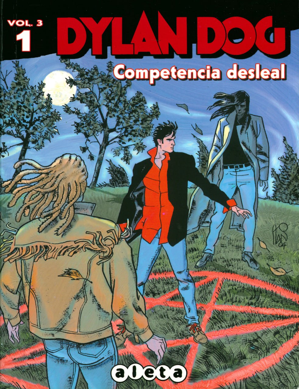 Portada ampliada de Dylan Dog