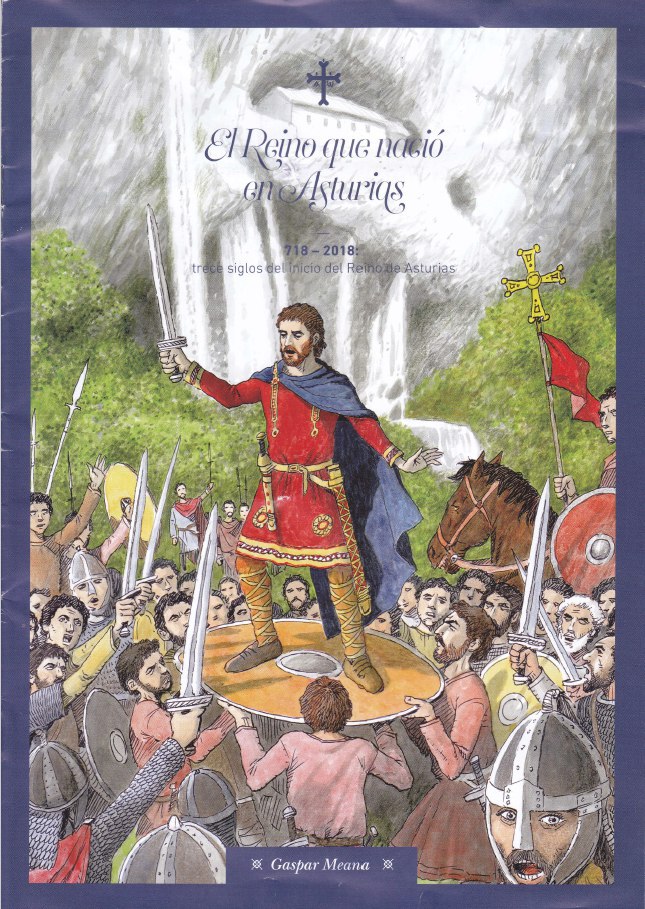 Portada ampliada de El Reino que nació en Asturias