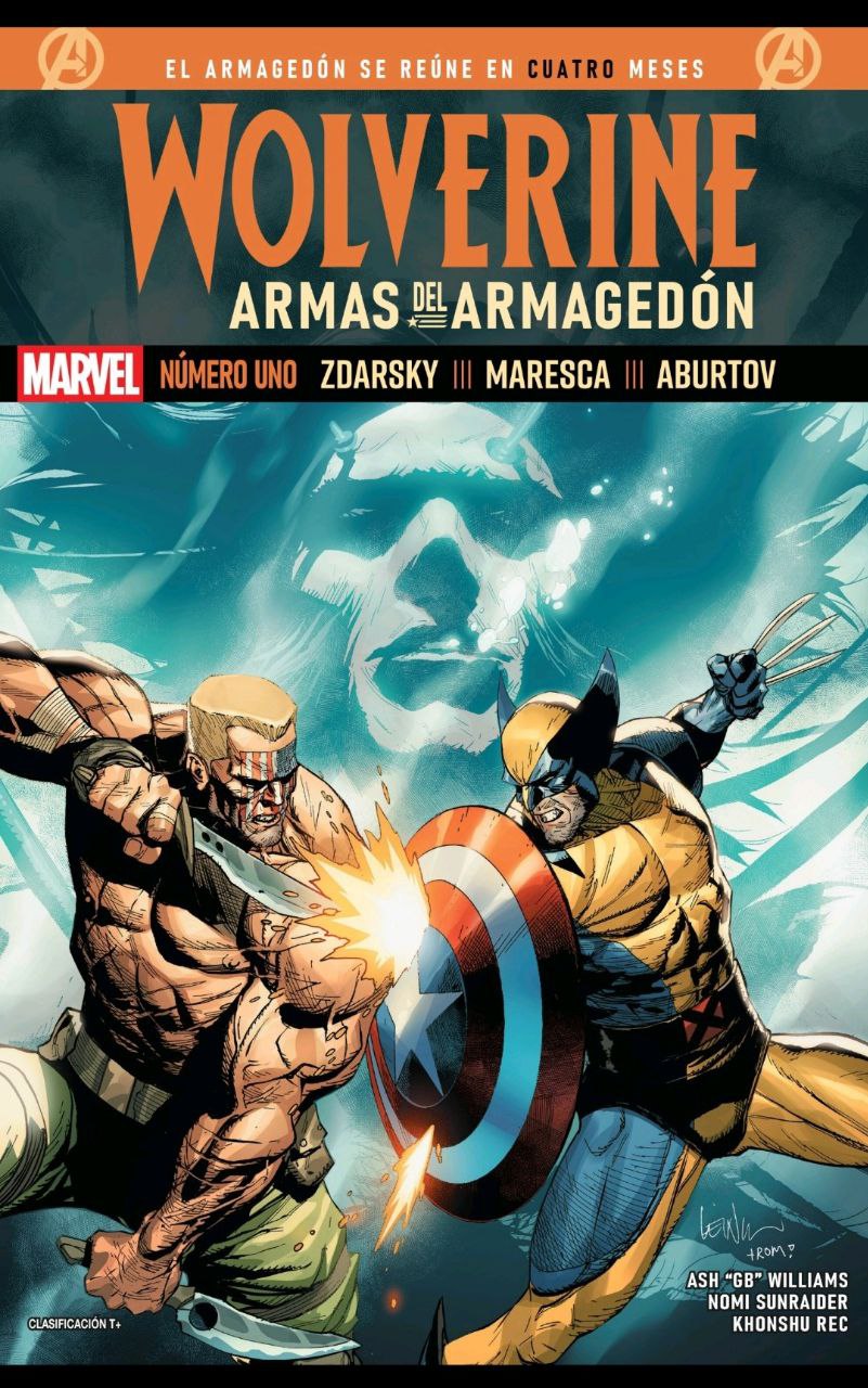 Portada ampliada de WOLVERINE ARMAS DEL ARMAGEDÓN