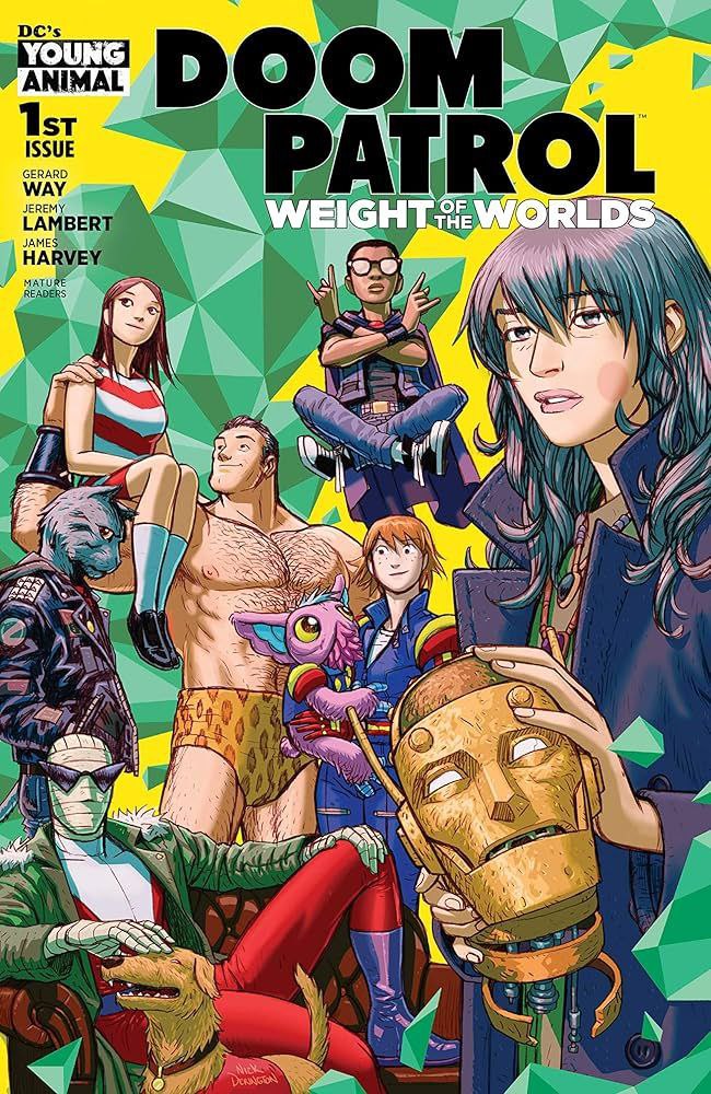 Portada ampliada de DOOM PATROL WEIGHT OF THE WORLDS