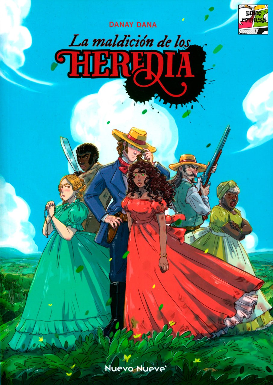 Portada ampliada de La maldición de los Heredia