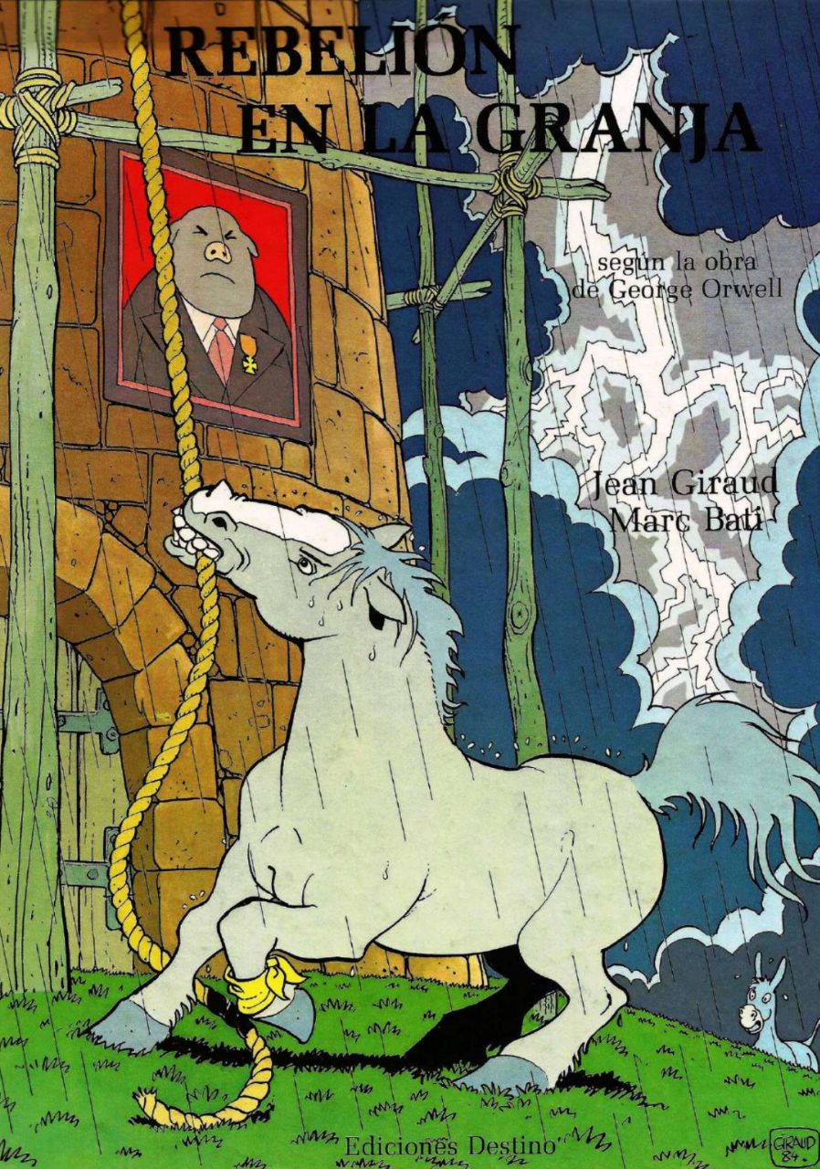 Portada ampliada de REBELIÓN EN LA GRANJA