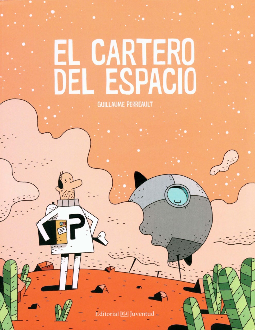 Portada ampliada de EL CARTERO DEL ESPACIO