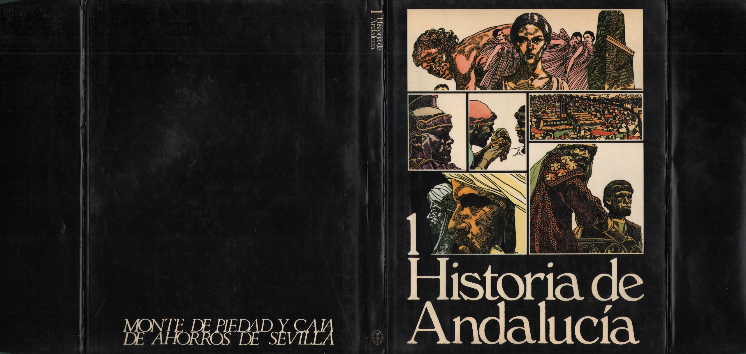 Portada ampliada de Historia de Andalucia