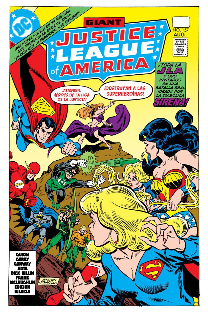 Portada ampliada de GIANT JUSTICE LEAGUE of AMERICA