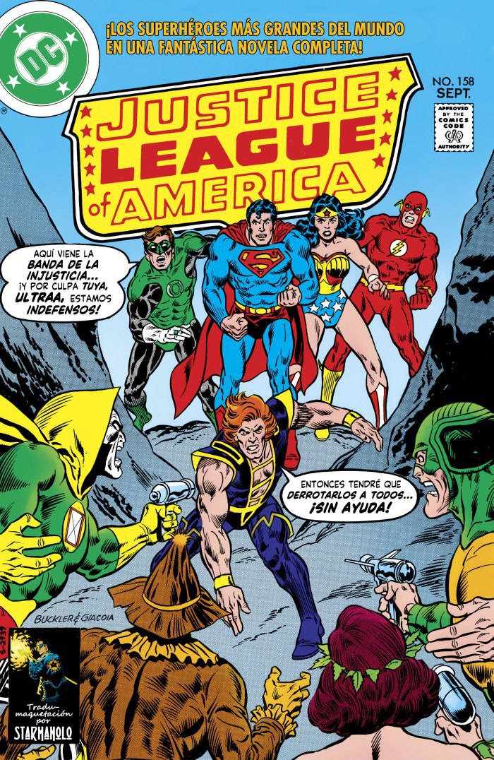 Portada ampliada de Justice League of America