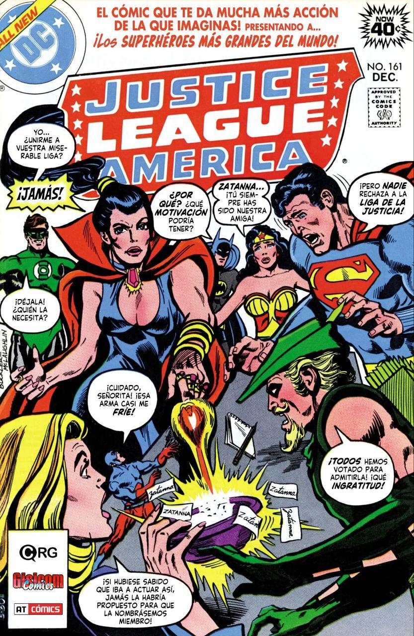 Portada ampliada de JUSTICE LEAGUE AMERICA