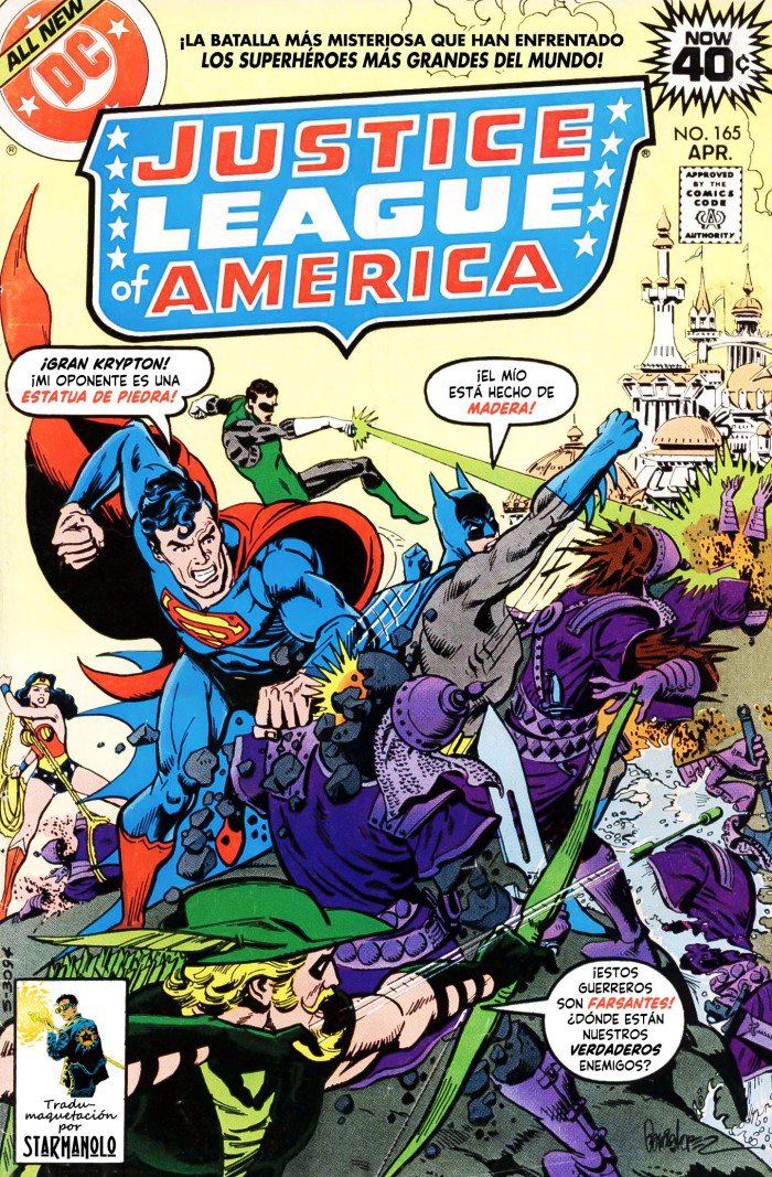 Portada ampliada de Justice League of America