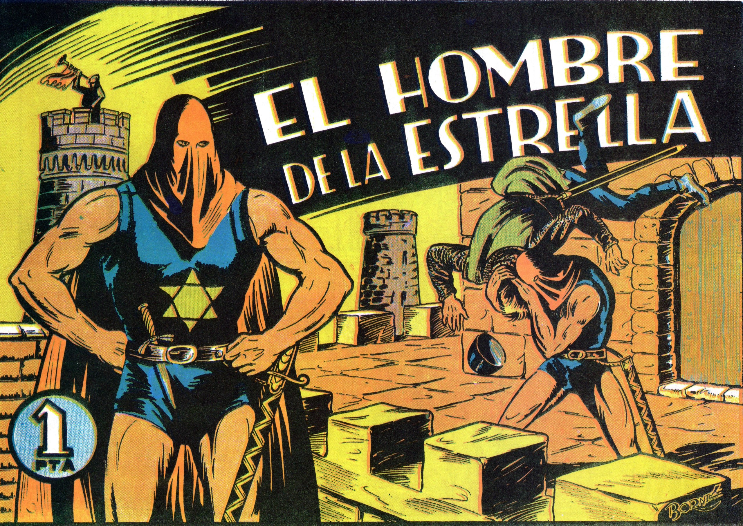 Portada ampliada de EL HOMBRE DE LA ESTRELLA