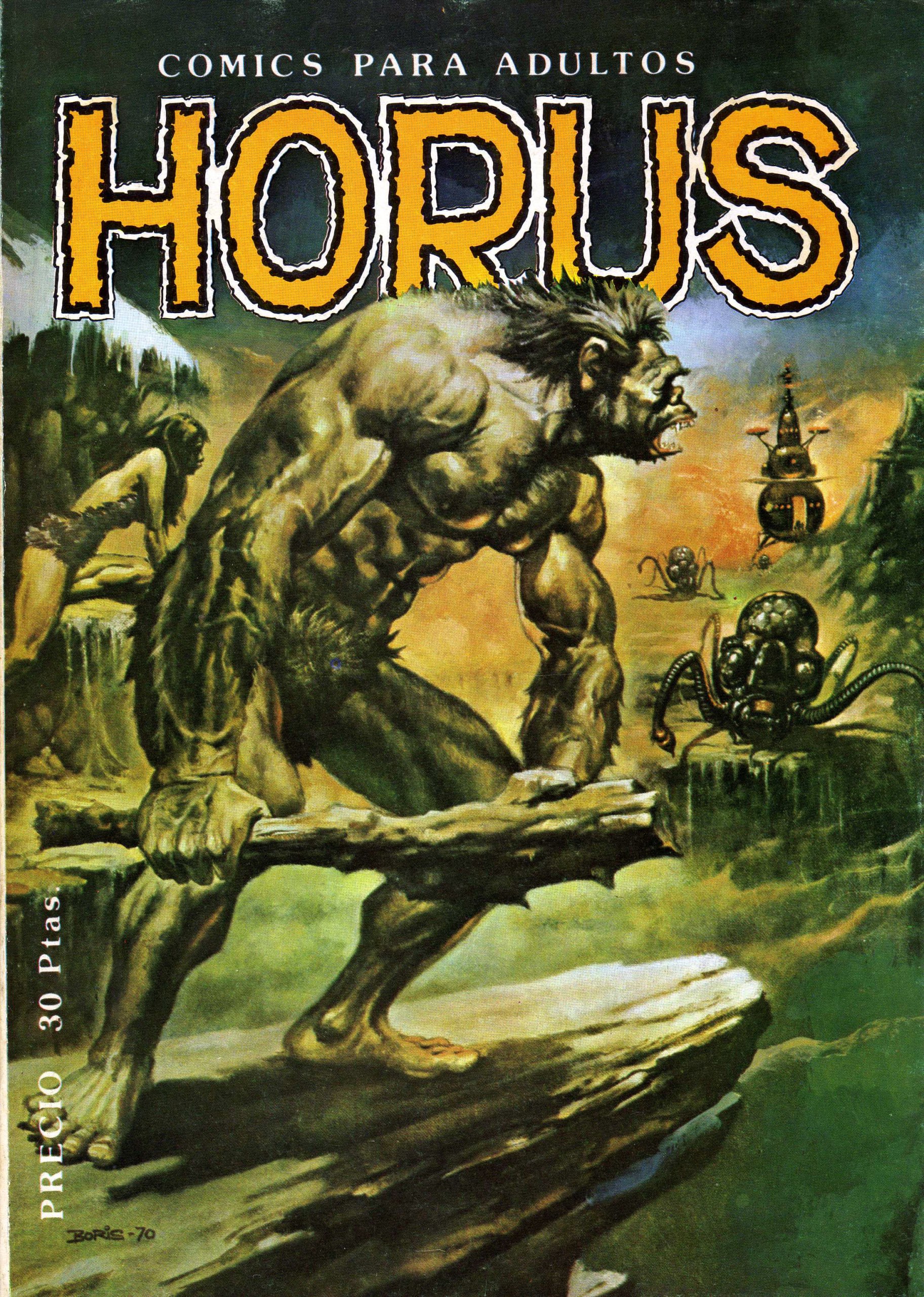 Portada ampliada de HORUS