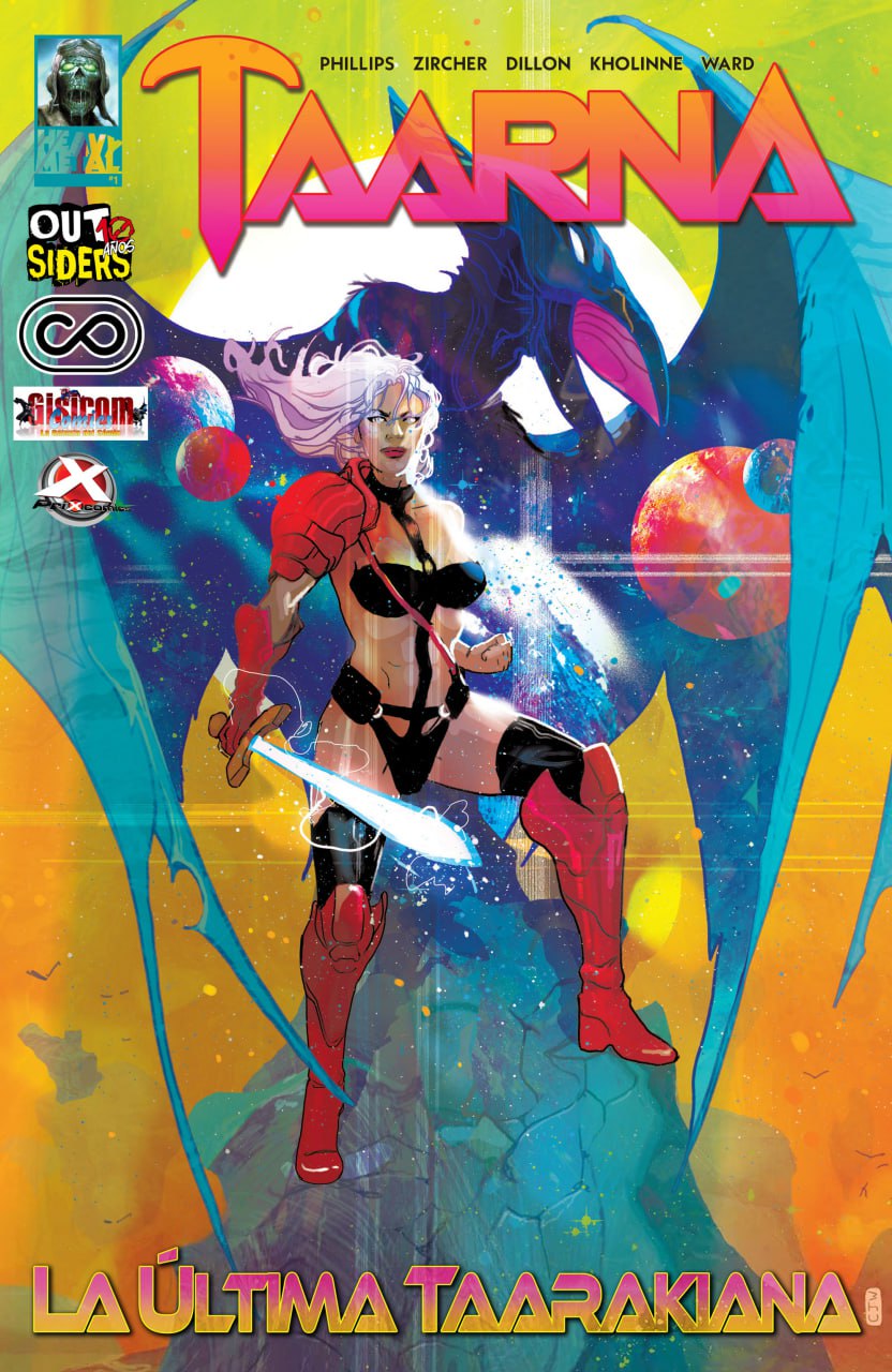 Portada ampliada de Taarna