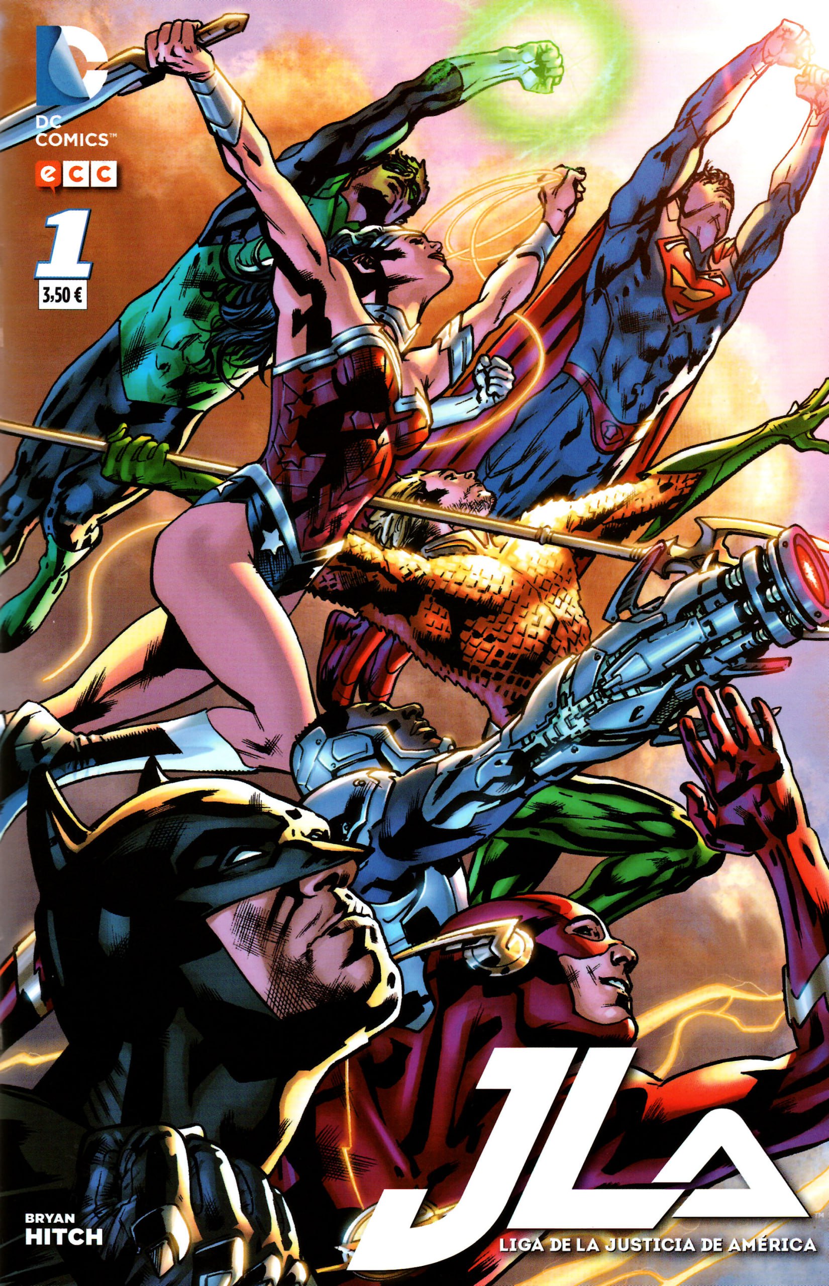 Portada ampliada de JLA
