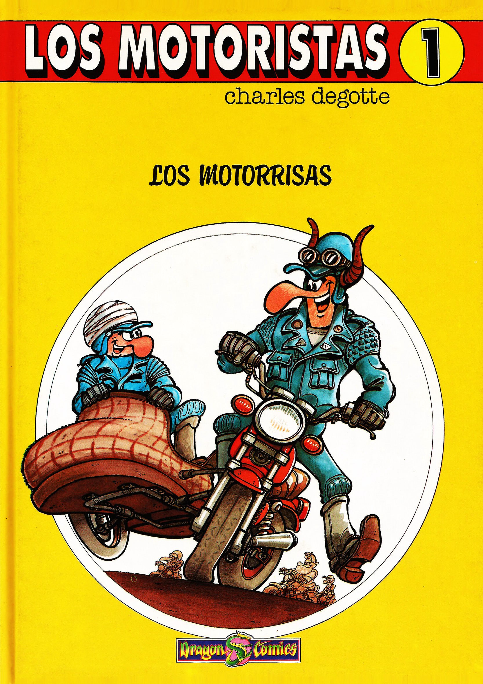Portada ampliada de LOS MOTORISTAS