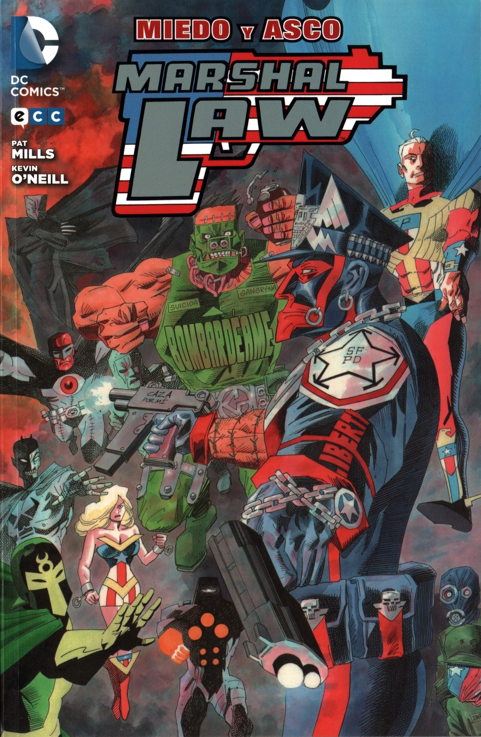 Portada ampliada de MARSHAL LAW