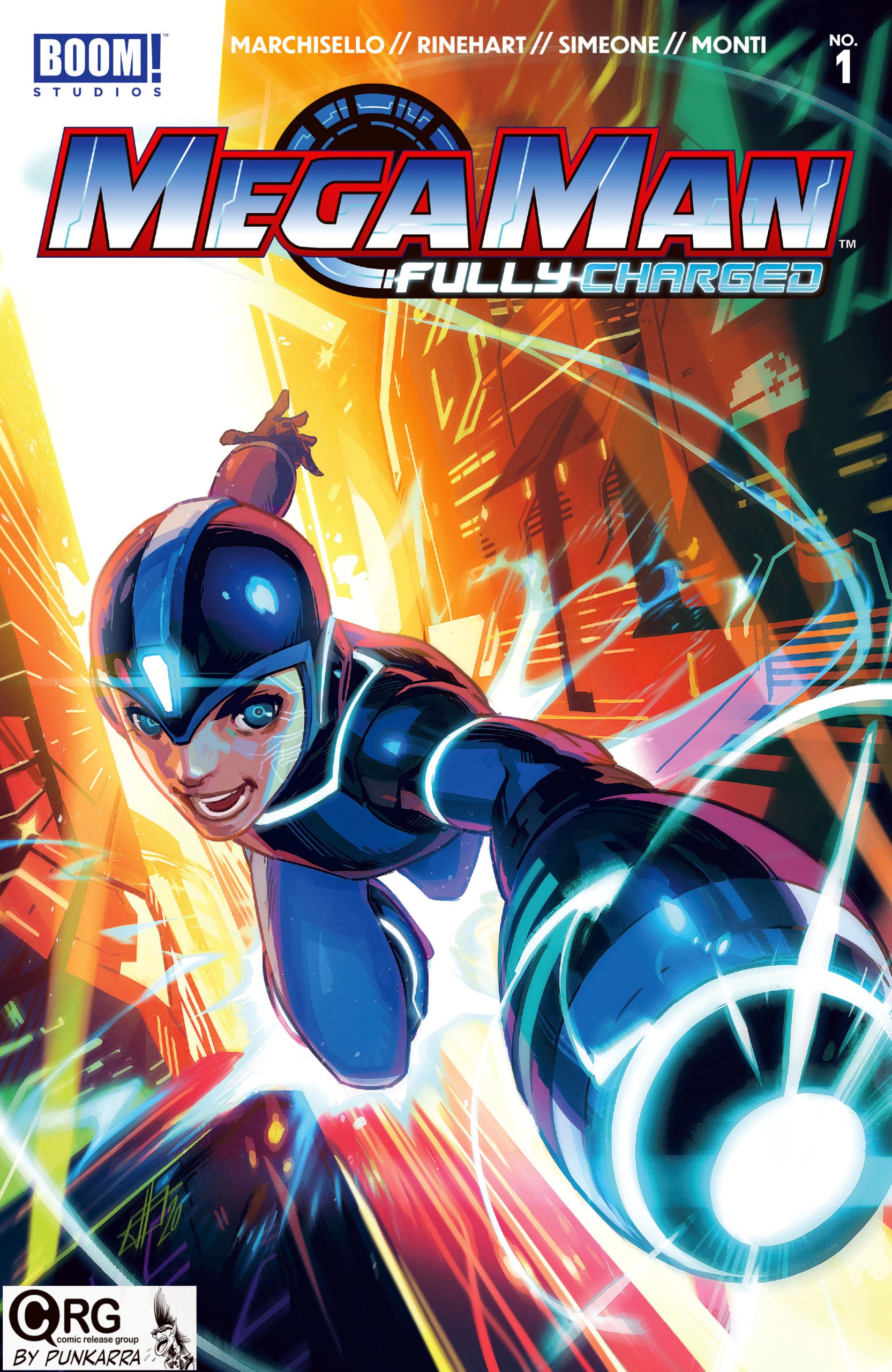 Portada ampliada de MEGAMAN FULLY CHARGED
