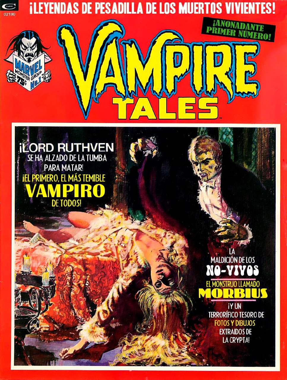 Portada ampliada de VAMPIRE TALES