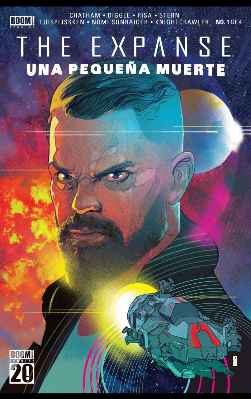 Portada ampliada de THE EXPANSE UNA PEQUEÑA MUERTE