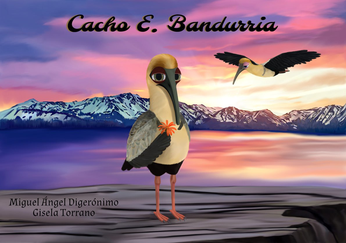 Portada ampliada de Cacho E. Bandurria