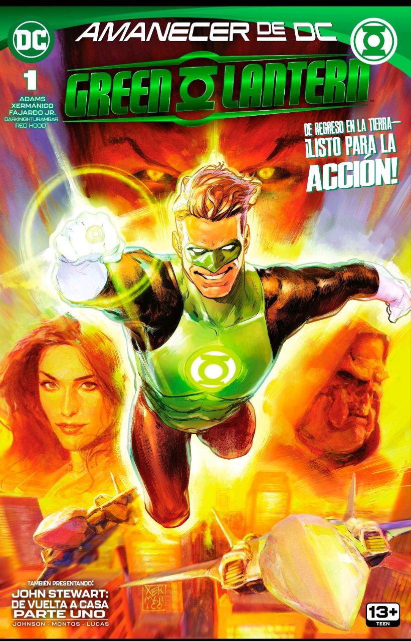 Portada ampliada de Green Lantern