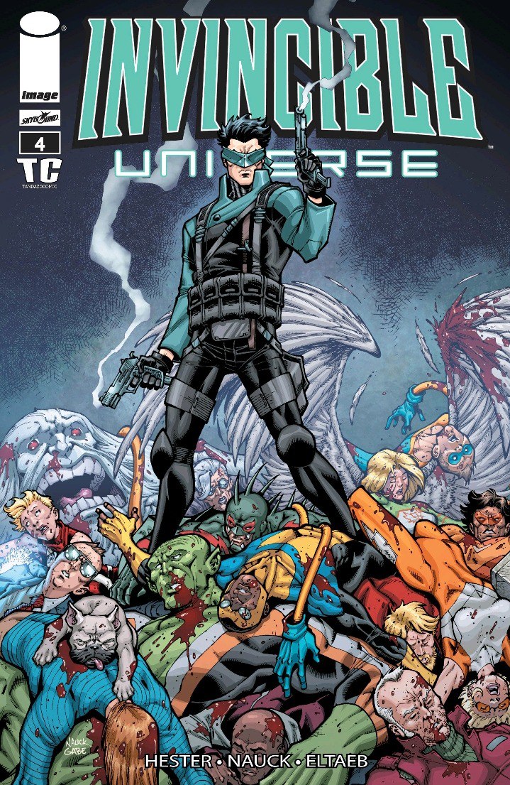 Portada ampliada de INVINCIBLE UNIVERSE