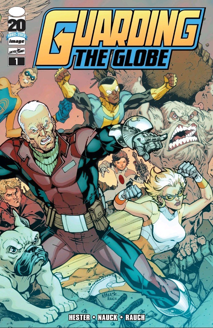 Portada ampliada de GUARDING THE GLOBE