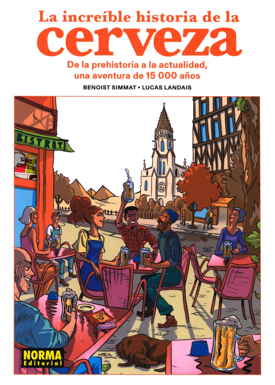 Portada ampliada de La increíble historia de la cerveza