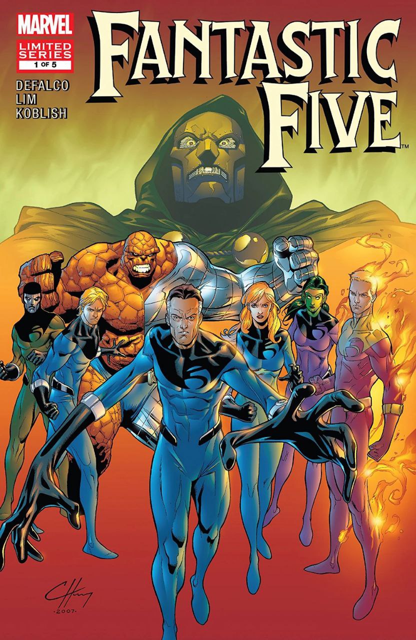 Portada ampliada de FANTASTIC FIVE