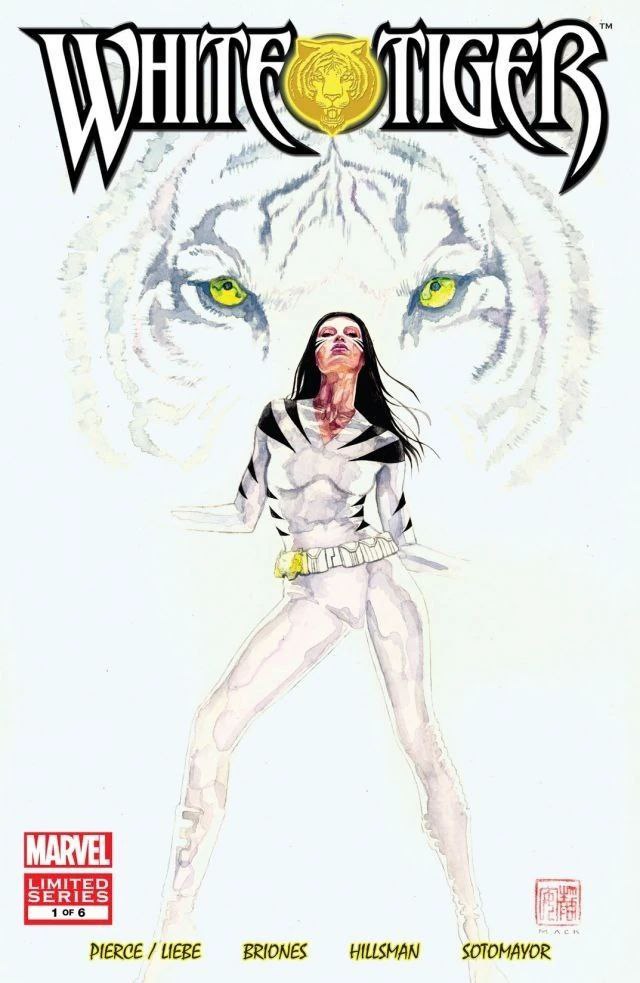Portada ampliada de White Tiger
