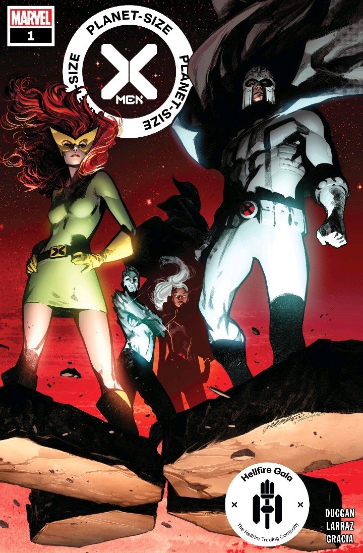 Portada ampliada de PLANET-SIZE X-MEN
