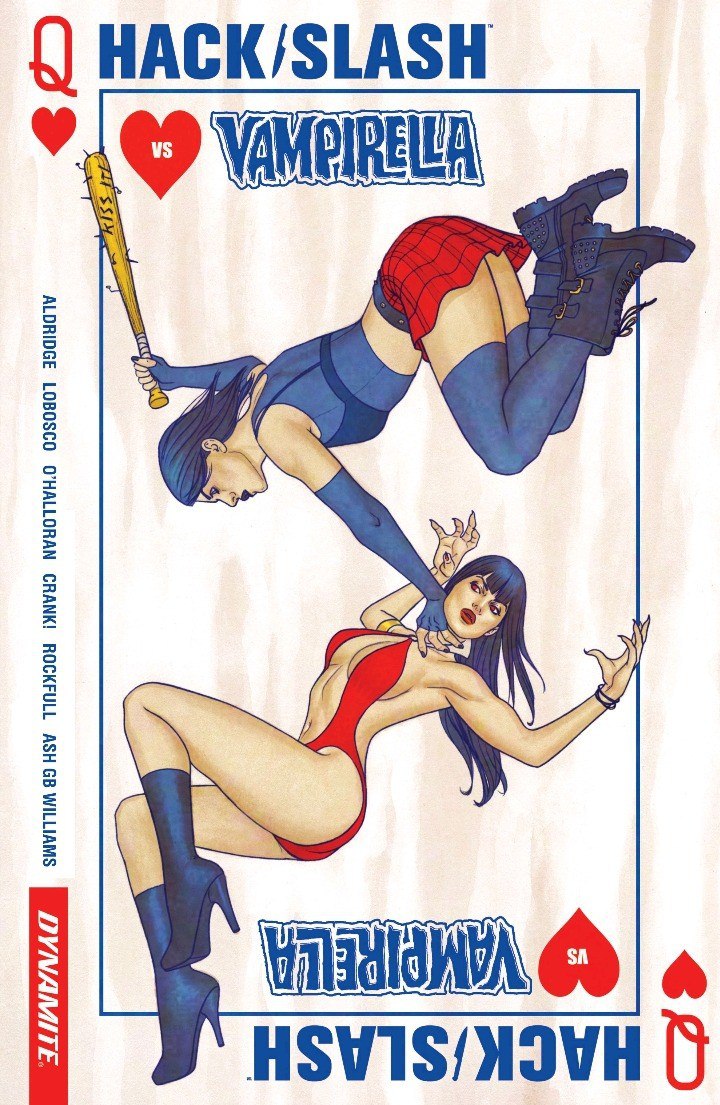 Portada ampliada de HACK/SLASH VS VAMPIRELLA
