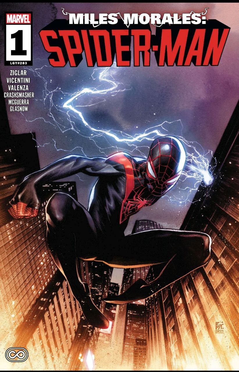 Portada ampliada de MILES MORALES: SPIDER-MAN