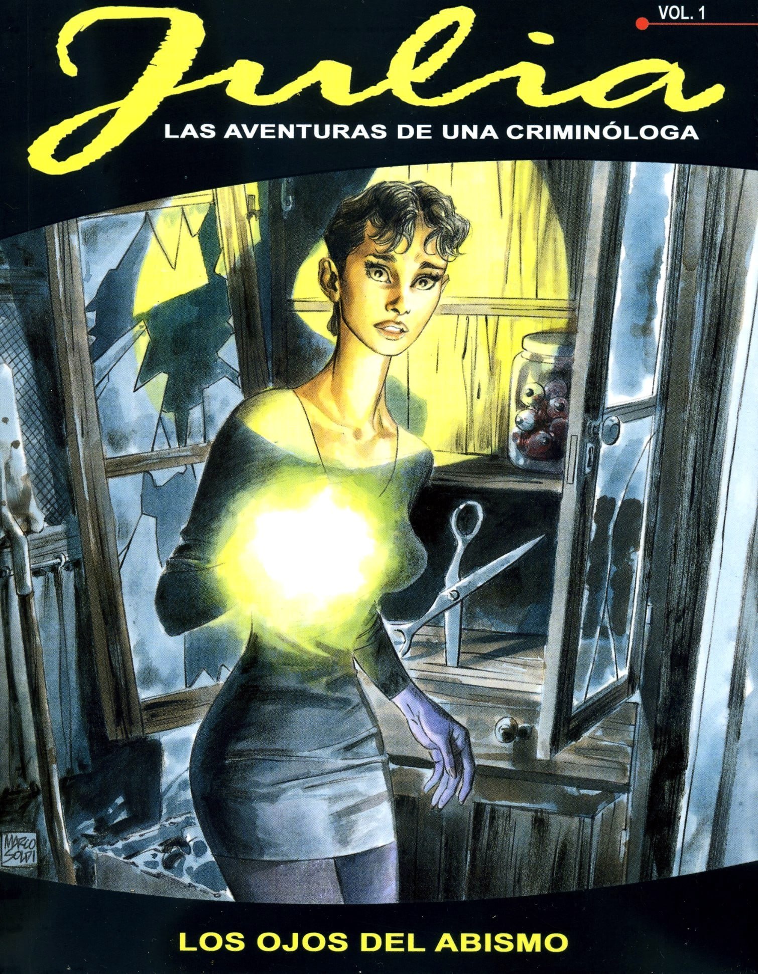 Portada ampliada de Julia las aventuras de una criminóloga