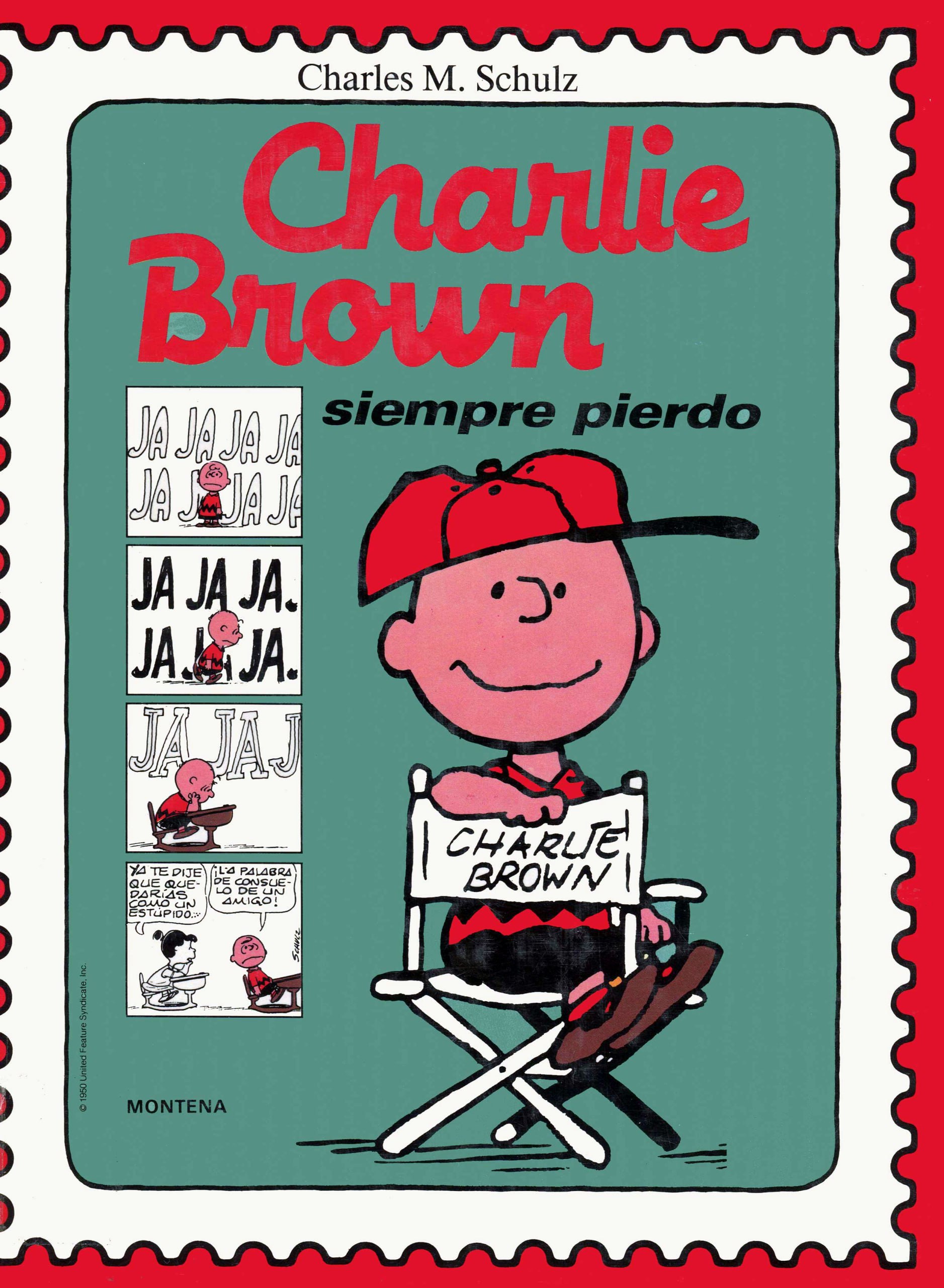 Portada ampliada de Charlie Brown siempre pierdo